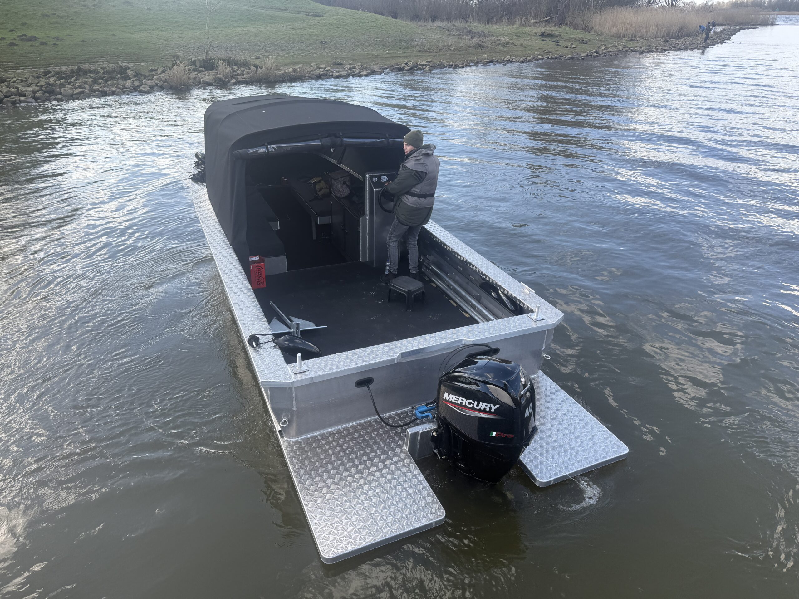 Alu Shark 700 Soft Top | Aluminum Boat with Soft Top